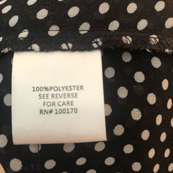 Sandro Studio Sheer Polka Dot Blouse - Picture 13 of 13